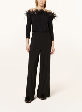 Adrianna papell off 2025 the shoulder jumpsuit