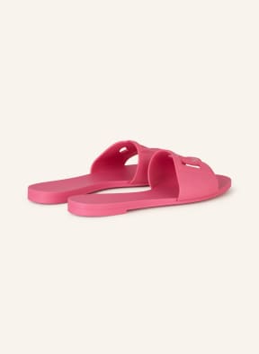 Pink dolce outlet and gabbana slides