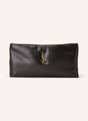SAINT LAURENT Clutch CALYPSO in schwarz