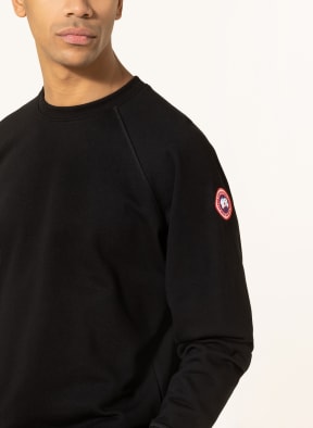 CANADA GOOSE Sweatshirt HURON , Color: BLACK (Image 1)