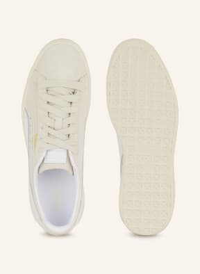 Puma suede all white femme cheap