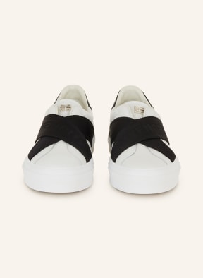 GIVENCHY Slip on sneakers in white black