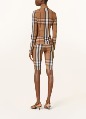 BURBERRY Cycling shorts ANDREA in brown light brown black