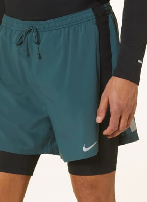 Nike 2 in 1 running shorts cheap