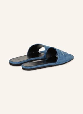 Givenchy blue deals velvet slides