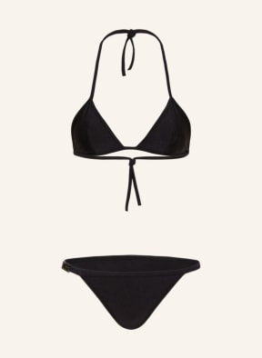 GUCCI Triangle bikini with glitter thread in 1000 black
