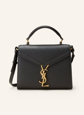 SAINT LAURENT Umhangetasche CASSANDRA SMALL in schwarz