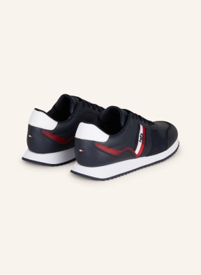 TOMMY HILFIGER Sneakers in dark blue dark red