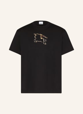White and gold burberry shirt discount