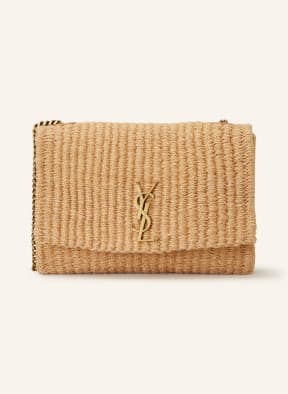 SAINT LAURENT Umhangetasche KATE MEDIUM in hellbraun