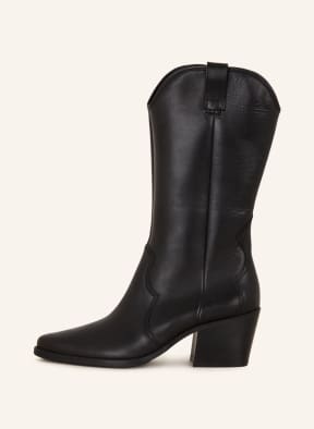 paul green Cowboy boots in black