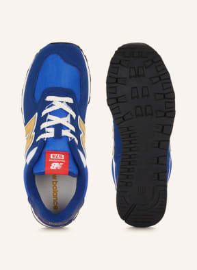 New balance 574 dunkelblau deals