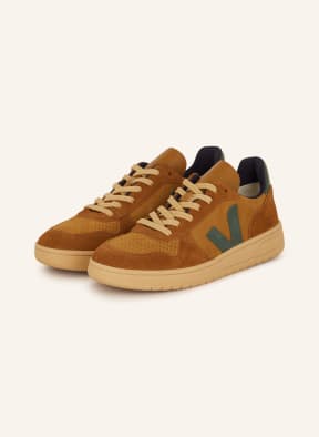 VEJA Sneakers V 10 in cognac
