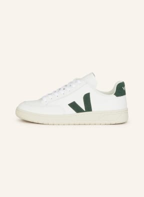 VEJA Sneakers V 12 in white green