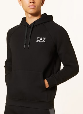 EA7 EMPORIO ARMANI Hoodie in black