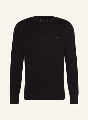 TOMMY HILFIGER Sweater in black