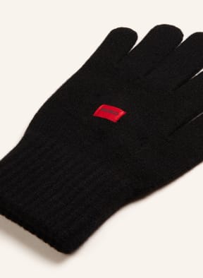 HUGO Handschuhe WAFF in schwarz