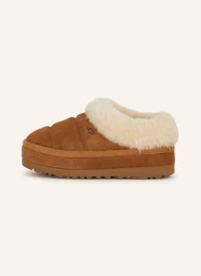 Leather womens hotsell ugg slippers