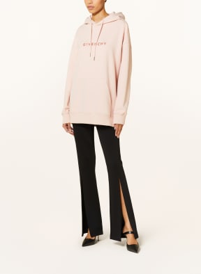 GIVENCHY Oversized hoodie in light pink