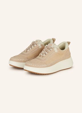 Steve madden top leather platform sneakers