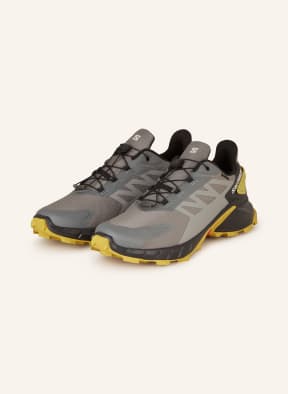 SALOMON Trail running shoes SUPERCROSS 4 GTX in gray black dark