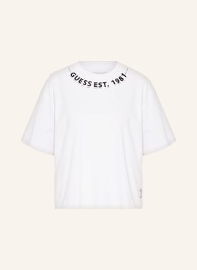 Black and white guess shirt store