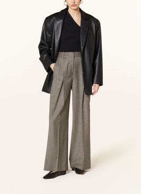 Leather trousers shop reiss