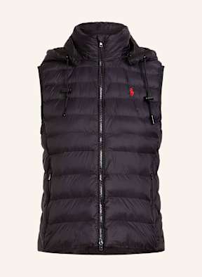 Ralph lauren vest black hot sale
