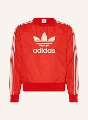 White and red adidas sweatshirt best sale