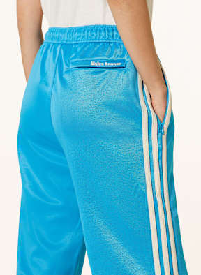 adidas Track Pants in neonblau weiss