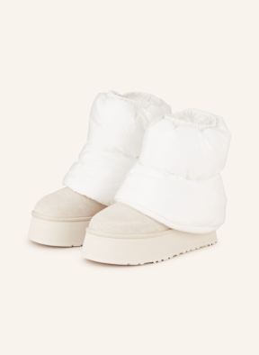 White furry ugg boots on sale