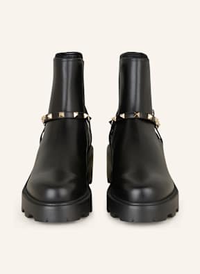 VALENTINO GARAVANI Boots ROCKSTUD in schwarz