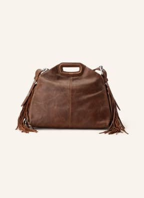 maje Schultertasche in braun