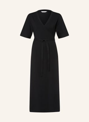 Max Mara Leisure Wrap dress PISANO in black