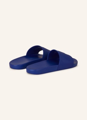 Blue polo slides new arrivals