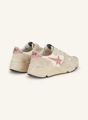 GOLDEN GOOSE Sneaker RUNNING SOLE in beige weiss altrosa