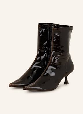 ZINDA SIGFRID ankle boots in dark brown