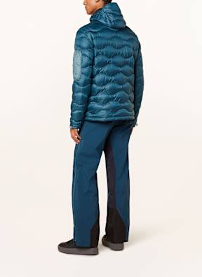 Peak Performance HELIUM UTILITY lightweight down jacket in teal
