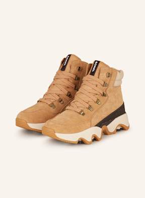 Sorel kinetic lace up booties clearance