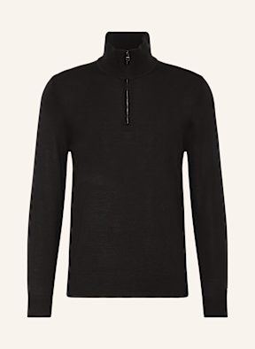 TOMMY HILFIGER Troyer in schwarz