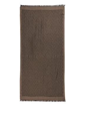 AIGNER Scarf, Color: DARK BROWN/ LIGHT BROWN (Image 1)