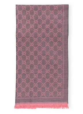 GUCCI Scarf GG SUPREME, Color: LIGHT PINK (Image 1)