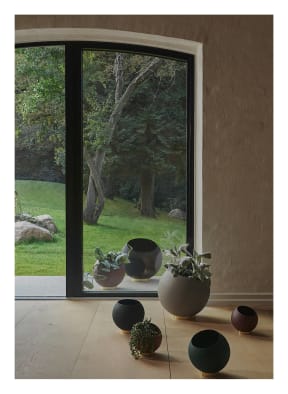 AYTM Vase GLOBE SMALL, Farbe: DUNKELGRÜN (Bild 1)