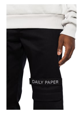 Daily Paper Cargo Pants Black  GRAIL