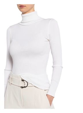 rosemunde Turtleneck shirt BABETTE made of silk, Color: WHITE (Image 1)