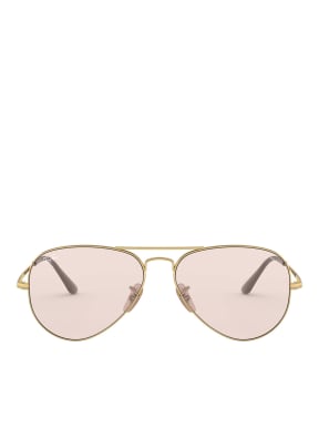 Ray-Ban Sunglasses RB3689 , Color: 001/T5 - GOLD/ LIGHT PINK (Image 1)