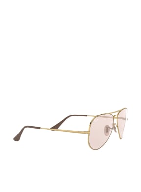 Ray-Ban Sunglasses RB3689 , Color: 001/T5 - GOLD/ LIGHT PINK (Image 1)