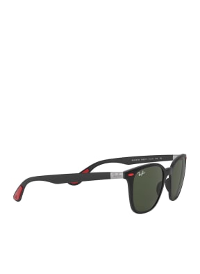 Ray-Ban Sonnenbrille RB4297M, Farbe: F60271 - MATT SCHWARZ/ GRÜN (Bild 1)
