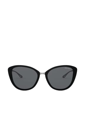 EMPORIO ARMANI Sonnenbrille AR 8123, Farbe: 500187 - SCHWARZ/ SILBER VERSPIEGELT (Bild 1)