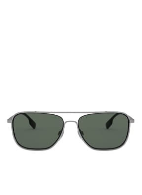 BURBERRY Sonnenbrille BE3112, Farbe: 100371 - SILBER/ GRÜN (Bild 1)